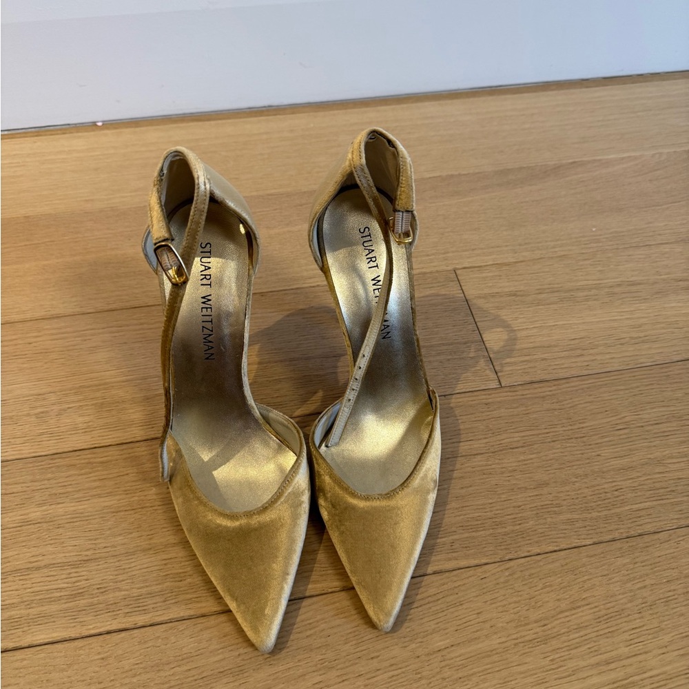 Stuart Weitzman Gold Women's Heels